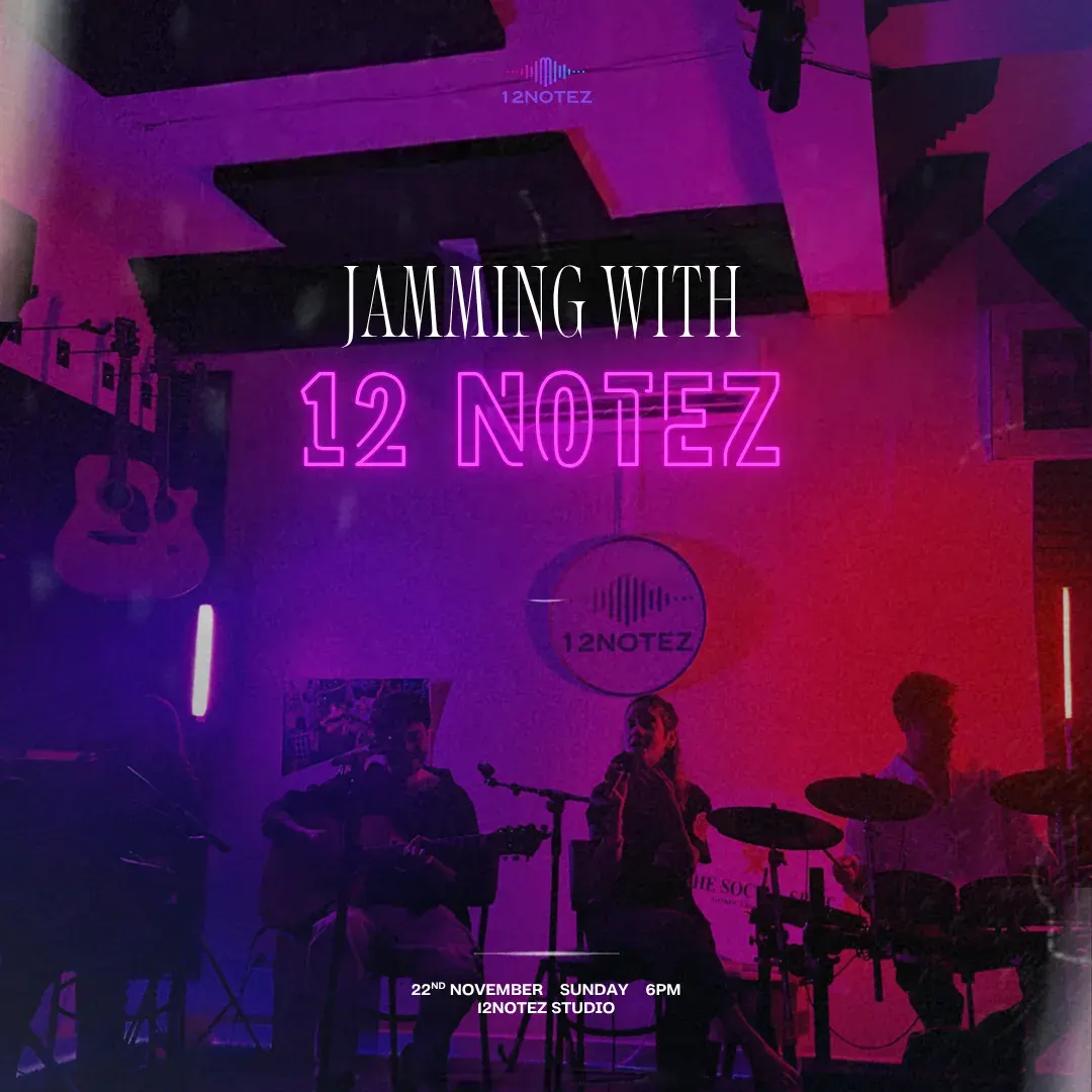 Jamming with 12Notez | 22 Nov | Jaipur - Official Event Passes in Jaipur